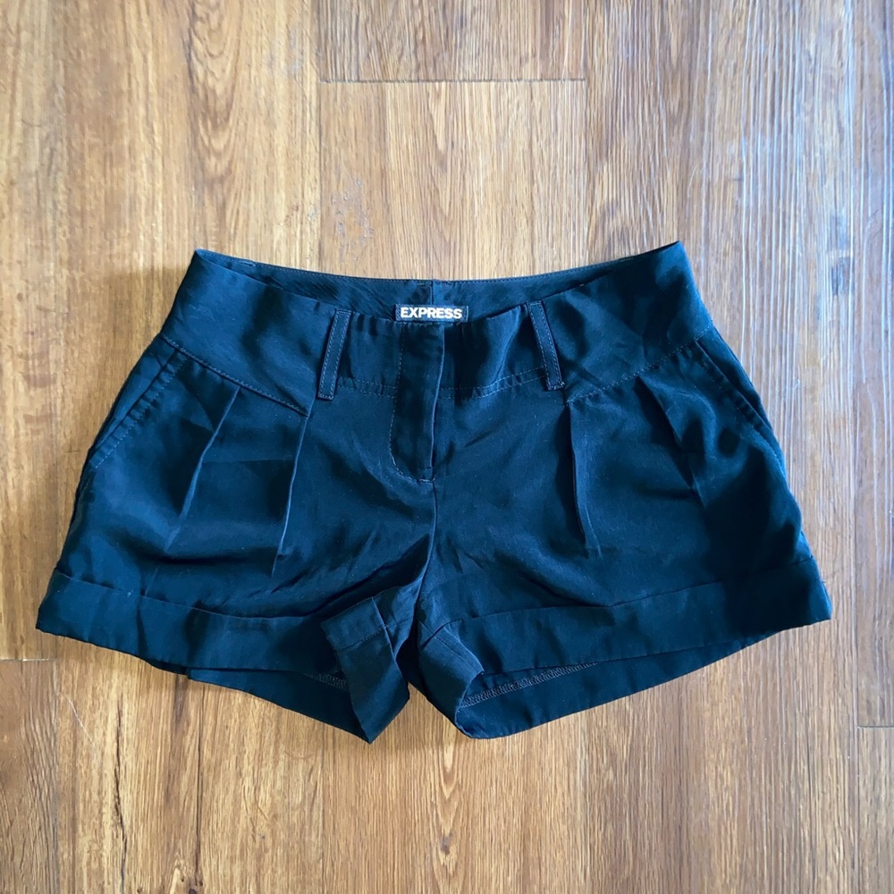 Black Dress Shorts